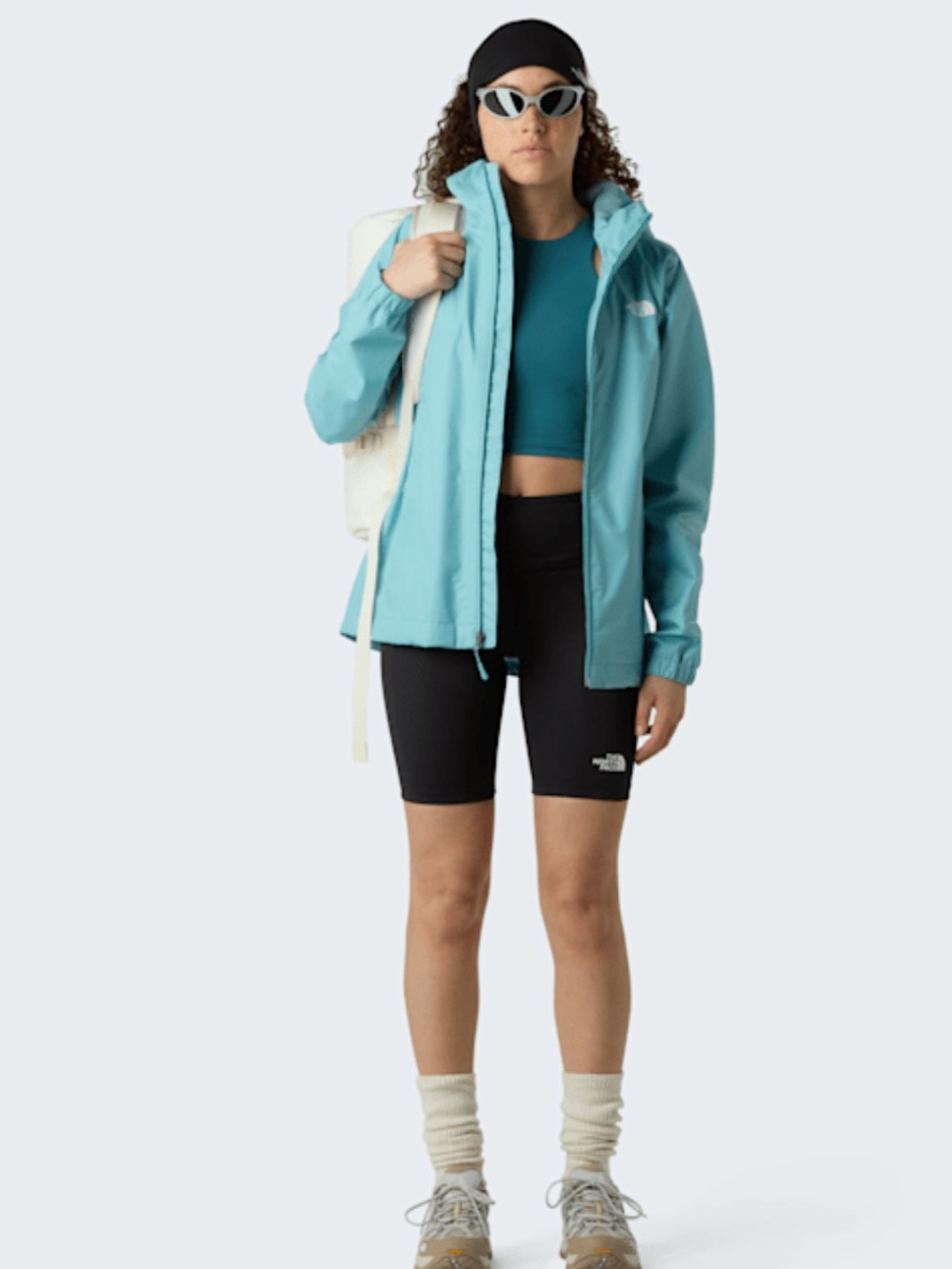 The North Face Quest Dryvent Waterproof Jacket Blue Eclipse Large NEW - Picture 2 of 12